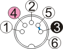 5-polige DIN-Buchse (Multiplex)